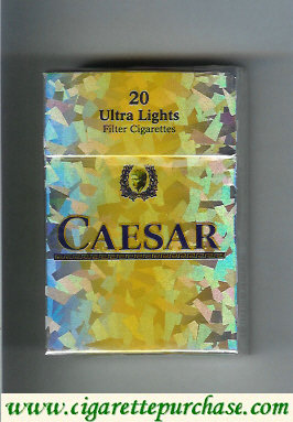 Caesar Ultra Lights cigarettes